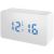 Часы Bresser MyTime W Color LED Blue, белые
