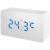 Часы Bresser MyTime W Color LED Blue, белые