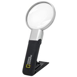 Лупа Bresser National Geographic 2,5x/5x, 88 мм, LED