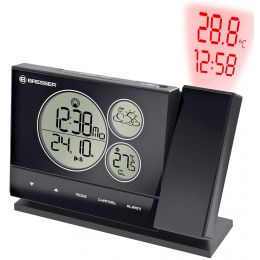 Метеостанция Bresser BF-PRO с проектором, черная