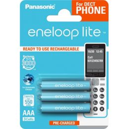 Аккумулятор Panasonic Eneloop Lite BK4LCCE/3DE 550 mAh 3шт AAA