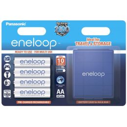 Аккумулятор Panasonic Eneloop BK-3MCCEC/4BE 1900 mAh 4шт AA с кейсом