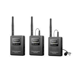 Микрофоны радио Saramonic SR-WM2100 (TX+TX+RX), 2.4 ГГц, 3.5 мм