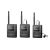 Микрофоны радио Saramonic SR-WM2100 (TX+TX+RX), 2.4 ГГц, 3.5 мм