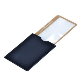 Лупа Kenko Premium Lupe KTL-015N (41х73 мм, 3x) золотой/в чехле со стопором