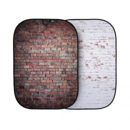 Фон складной Lastolite LL LB5706 Urban красный/беленый кирпич (1,5х2,1м)