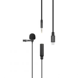 Микрофон Saramonic LavMicro U1A Петличный микрофон с кабелем, разъем Lighting (iPhone)