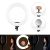 Кольцевой осветитель Tolifo R-60B LED (3000-5600К) Чёрный