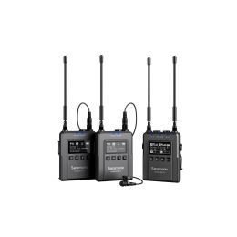 Беспроводная радиосистема Saramonic UwMic9S Kit2(TX+TX+RX) радиопетличка с 2 передатчиками и 1 приемником