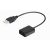 Адаптер Saramonic EA2L USB с кабелем 15 см для микрофона и наушников 3,5 мм