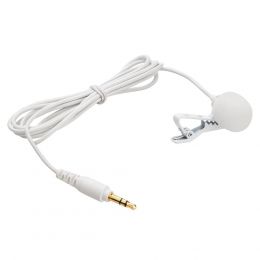 Микрофон петличный Saramonic SR-M1W TRS lavlier mic (White)