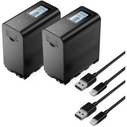Аккумулятор Powerextra NP-F980L 74.37 Втч (2шт)