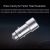 Автомобильное зарядное устройство Xiaomi ZMI Metal Car Charger 2USB Серебро