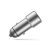 Автомобильное зарядное устройство Xiaomi ZMI Metal Car Charger 2USB Серебро