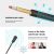 Микрофон петличный simorr wave l3 Lightning Чёрный