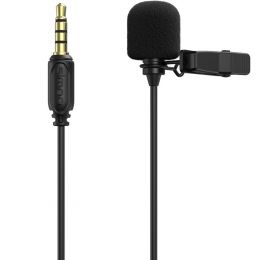 Микрофон петличный simorr Wave L1 3388 Чёрный