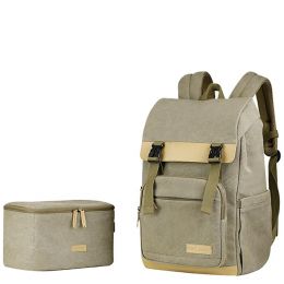 Рюкзак K&F Concept Travel Camera Backpacks + DSLR Case Хаки