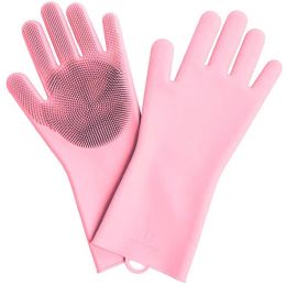 Перчатки для уборки Xiaomi Mijia JJ Magic Gloves HH674 Розовые