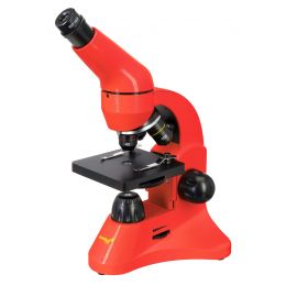 Микроскоп Levenhuk Rainbow 50L PLUS Orange Апельсин