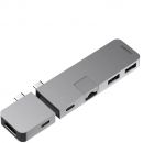USB-разветвитель Xiaomi HAGiBiS MC1L Type-C Data Hub Adapter