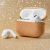 Чехол Kingxbar Bling для Apple AirPods Pro Розовое золото