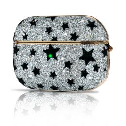 Чехол Kingxbar Black Star для Airpods Pro Серебро