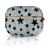 Чехол Kingxbar Black Star для Airpods Pro Серебро