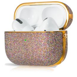 Чехол Kingxbar Bling для Apple AirPods Pro Фиолетовый