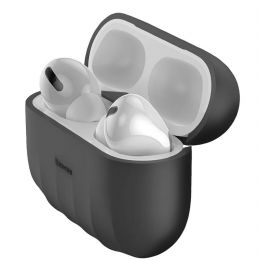Чехол Baseus Shell pattern для Apple AirPods Pro Чёрный