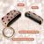 Чехол Kingxbar Black Star для Airpods Pro Розовое золото