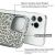 Чехол Kingxbar Chameleon для iPhone 12/12 Pro Леопард (Серебро)