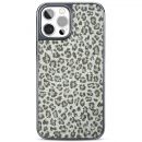 Чехол Kingxbar Chameleon для iPhone 12/12 Pro Леопард (Серебро)
