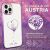 Чехол Kingxbar Wish для iPhone 12/12 Pro Розовый и Фиолетовый