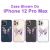 Чехол Kingxbar Butterfly для iPhone 12/12 Pro Розовый/Фиолетовый