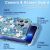 Чехол Kingxbar Brilliant для iPhone 13&nbsp;Pro Max Синий