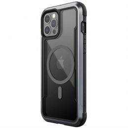 Чехол Raptic Shield Pro Magnet для iPhone 12 Pro Max Чёрный