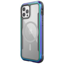 Чехол Raptic Shield Pro Magnet для iPhone 12/12 Pro Переливающийся