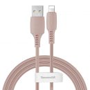 Кабель Baseus Colourful Cable USB - Lightning 2.4A 1.2м Розовый