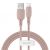 Кабель Baseus Colourful Cable USB - Lightning 2.4A 1.2м Розовый