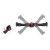 Крепление simorr 3483 Dual Cold Shoe Extension Bar