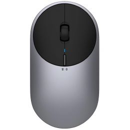 Мышь беспроводная Xiaomi Mi Portable Mouse 2 USB+Bluetooth BXSBMW02 Чёрная