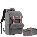 Рюкзак K&F Concept Travel Camera Backpacks + DSLR Case Серый