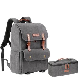 Рюкзак K&F Concept Travel Camera Backpacks + DSLR Case Серый