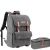 Рюкзак K&F Concept Travel Camera Backpacks + DSLR Case Серый