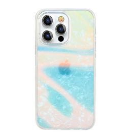 Чехол Kingxbar Epoxy для iPhone 13 Pro Белый