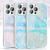 Чехол Kingxbar Epoxy для iPhone 13 Pro Colorful