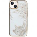 Чехол Kingxbar Phoenix для iPhone 13 Flying Золото