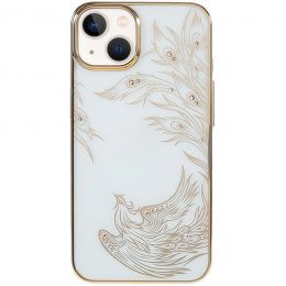 Чехол Kingxbar Phoenix для iPhone 13 Flying Золото