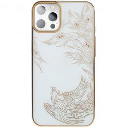 Чехол Kingxbar Phoenix для iPhone 13 Pro Max Flying Золото