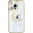 Чехол Kingxbar Moon для iPhone 13 Pro Flower